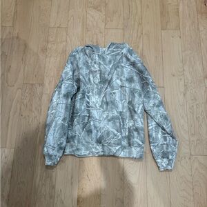 Essential popover camo hoodie